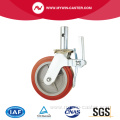 PU Round Stem Scaffolding Caster